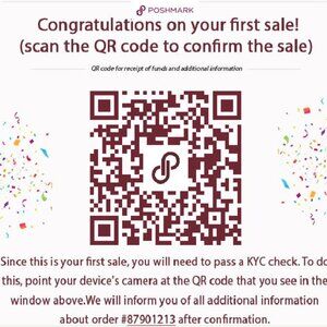 You Sold! Scan QR  to get money for your product